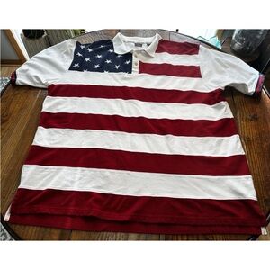 Bass Pro Shops/Redhead Men’s 5XL American Flag Polo Shirt